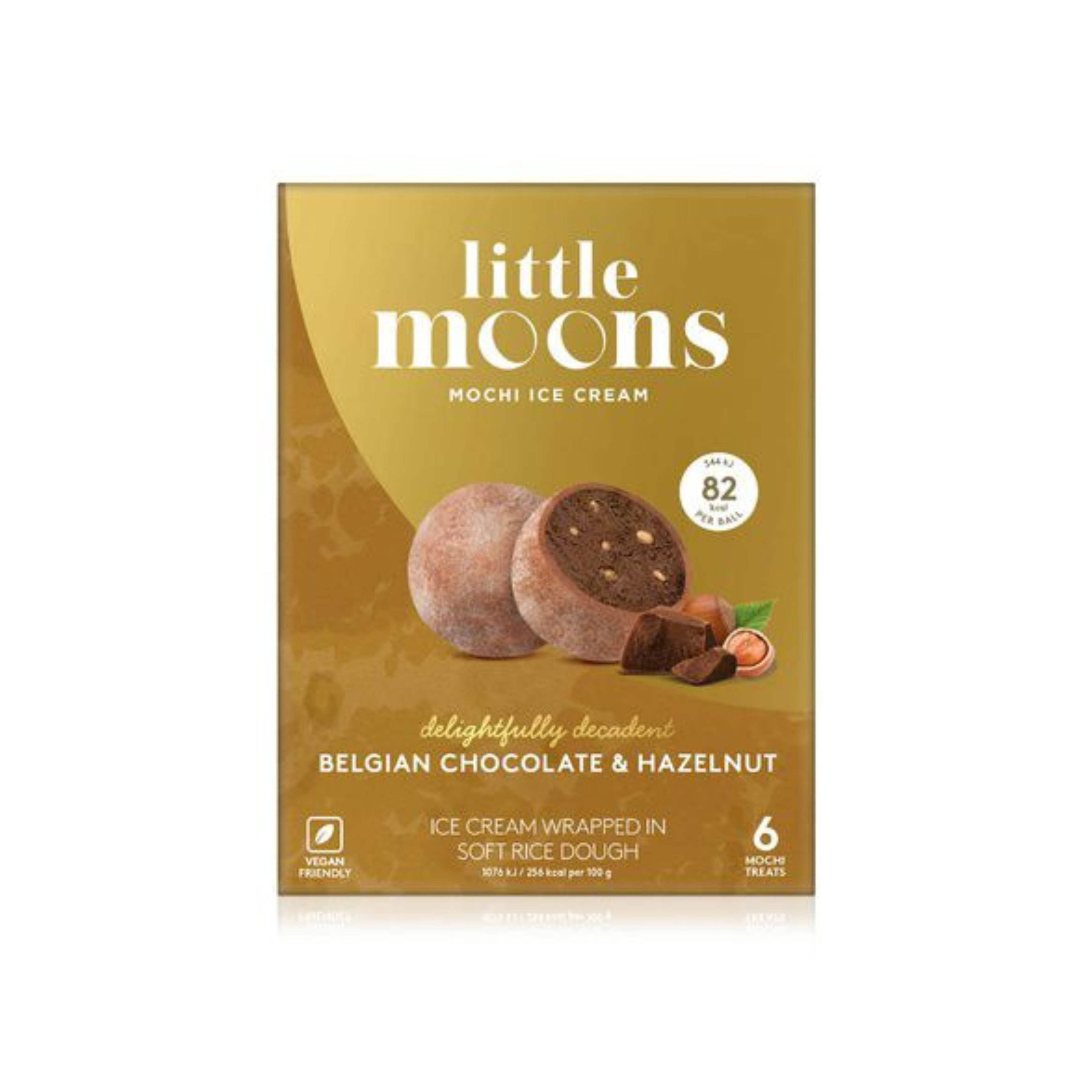 Little Moons Belgian Chocolate & Hazalnut